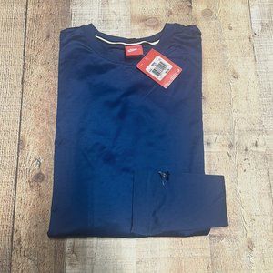 Nike Sportswear NSW Blue Long Sleeve Crew Modern Knit Top 805640-423 Mens XXL